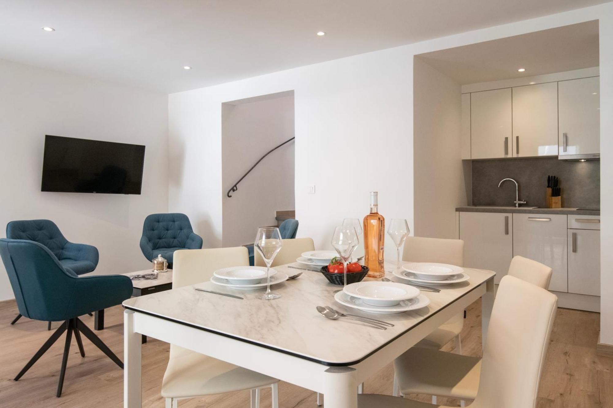 Appartements French Riviera Confidential Centre Ville Juan Les Pins Proche Des Plages Pokój zdjęcie